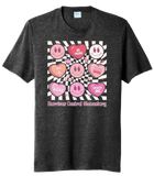 Harrison Central Elem Hearts Tri-Blend Tee