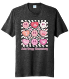 John Gregg Elem Hearts Tri-Blend Tee