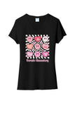 Toronto Elem Hearts Ladies Tri-Blend V-Neck Tee