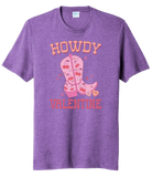 Howdy Valentine Tri-Blend Tee