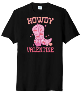 Howdy Valentine Tri-Blend Tee