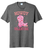 Howdy Valentine Tri-Blend Tee