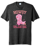 Howdy Valentine Tri-Blend Tee