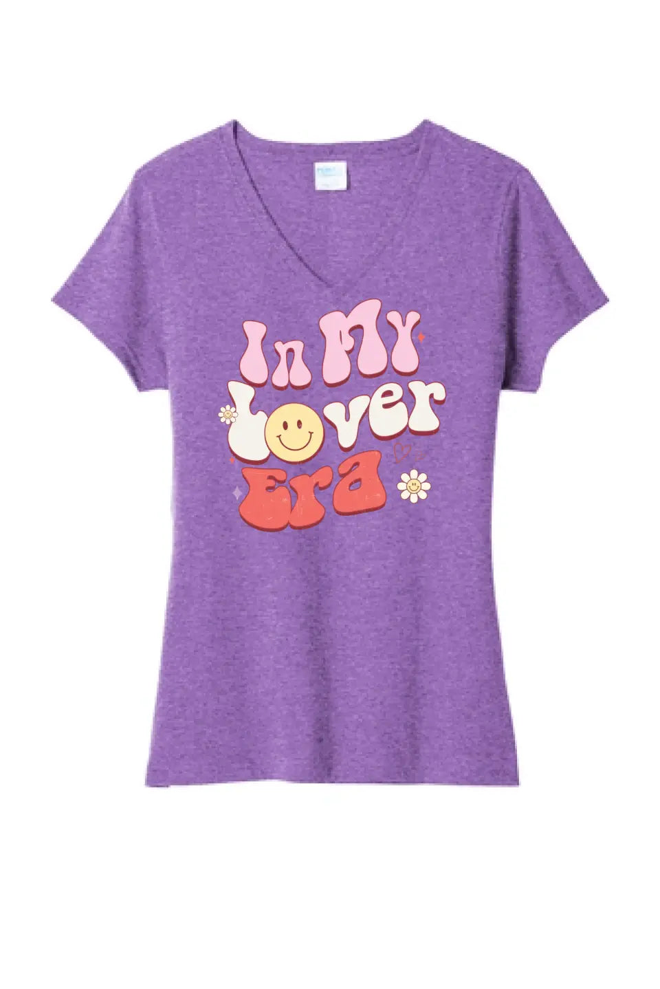 In My Lover Era Ladies Tri-Blend V-Neck Tee