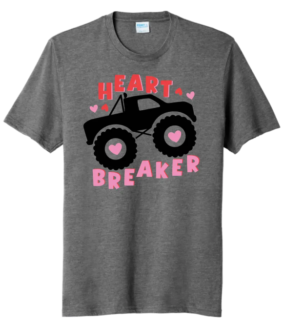 Monster Truck Heart Breaker Tri-Blend Tee