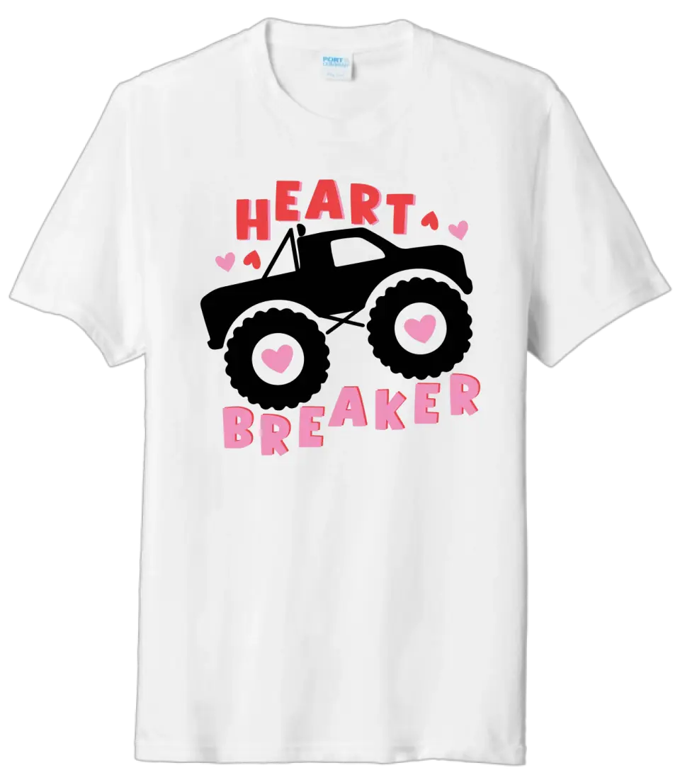Monster Truck Heart Breaker Tri-Blend Tee