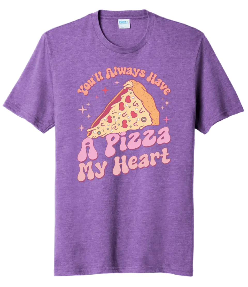 Pizza My Heart Tri-Blend Tee