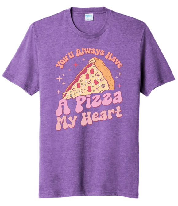 Pizza My Heart Tri-Blend Tee