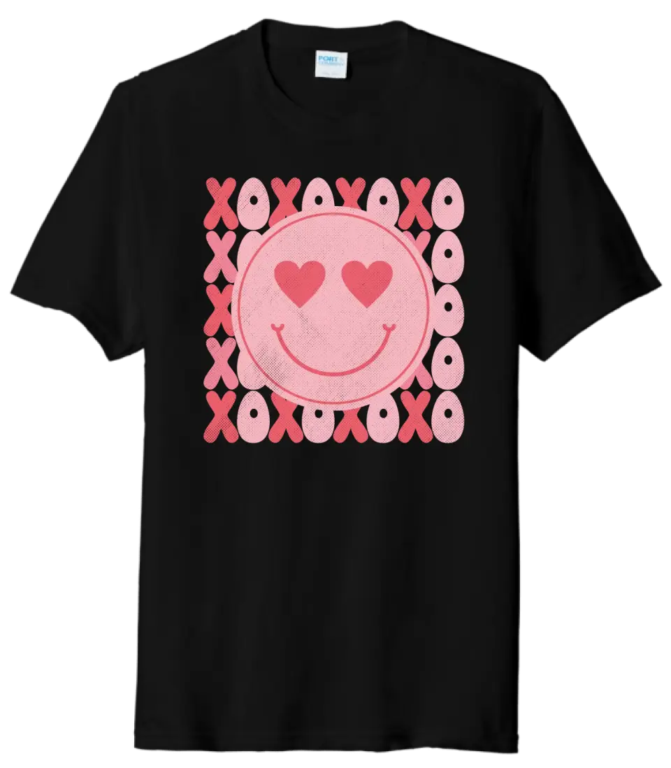 Smiley Face Tri-Blend Tee