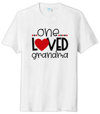 One Loved Grandma Tri-Blend Tee