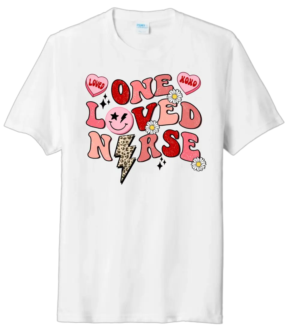 One Loved Nurse Tri-Blend Tee
