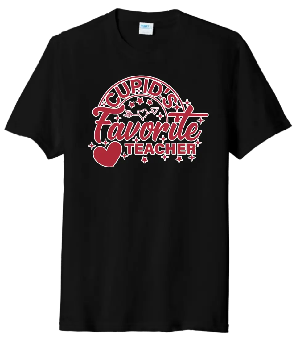 Cupid's Favorite Teacher Tri-Blend Tee