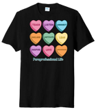 Conversation Hearts Custom Text Tri-Blend Tee