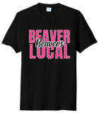 Beaver Local Beavers Hearts Tri-Blend Tee