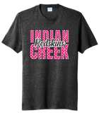 Indian Creek Redskins Hearts Tri-Blend Tee