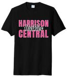 Harrison Central Huskies Hearts Tri-Blend Tee