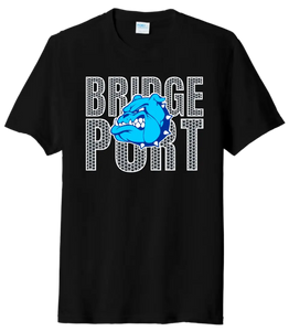 Bridgeport Valentine with Logo Tri-Blend Tee