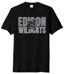 Edison Valentine with Logo Tri-Blend Tee