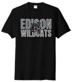 Edison Valentine with Logo Tri-Blend Tee