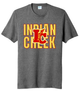 Indian Creek Valentine with Logo Tri-Blend Tee