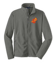 Indian Creek IC logo with Tomahawk Embroidery Value Fleece Jacket