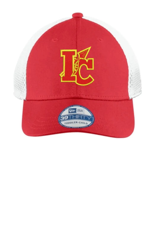 Indian Creek Embroidery New Era- Youth Stretch Mesh Cap