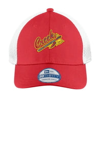 Creek Tomahawk Embroidery New Era- Youth Stretch Mesh Cap