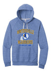 Wintersville Warriors Custom Graduation Year Jerzees Snow Heather French Terry Raglan Hoodie