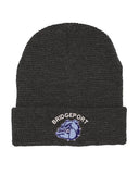 Bridgeport Embroidery on Dark Mega Cap 5001C Waffle Knit Cuff Beanie