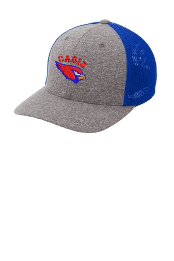 Cadiz Cardinals Embroidery Mesh Back Trucker Cap
