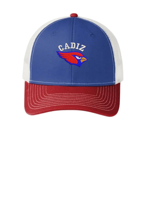 Cadiz Cardinals Embroidery Snapback Trucker Cap