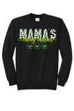 Mama's Lucky Charms CUSTOM TEXT Core Fleece Crewneck Sweatshirt