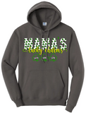 Mama's Lucky Charms CUSTOM TEXT Core Fleece Pullover Hooded Sweatshirt