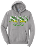 Mama's Lucky Charms CUSTOM TEXT Core Fleece Pullover Hooded Sweatshirt