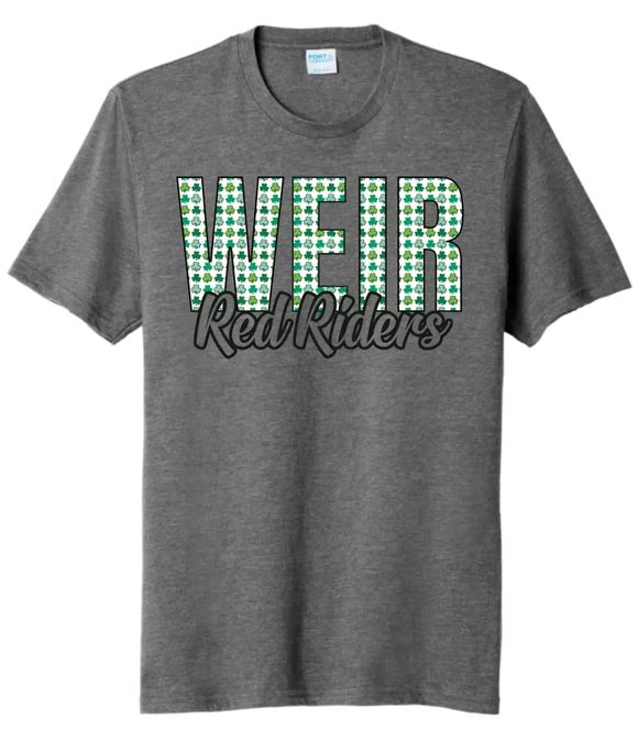 St. Patrick's Day- Weir Tri-Blend Tee