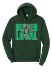 St. Patrick's Day School Logo- Beaver Local Core Fleece Pullover Hooded Sweatshirt