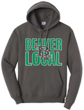 St. Patrick's Day School Logo- Beaver Local Core Fleece Pullover Hooded Sweatshirt