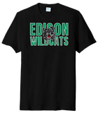 St. Patrick's Day School Logo- Edison Tri-Blend Tee