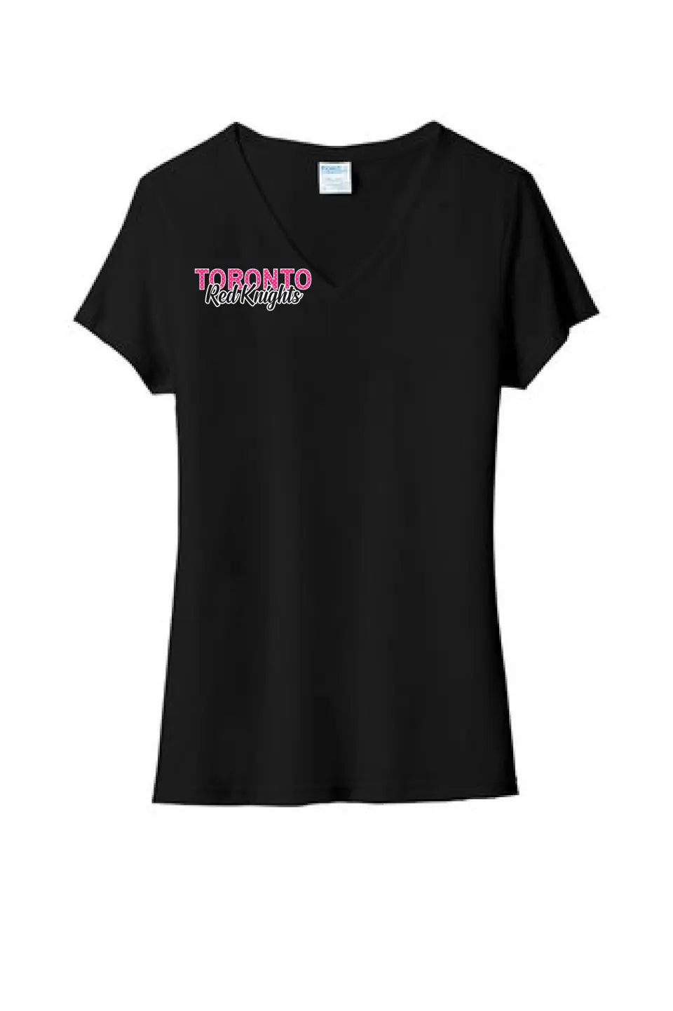 Toronto Red Knights Hearts Ladies Tri-Blend V-Neck Tee