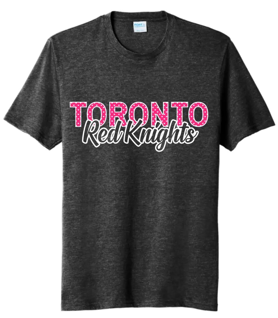 Toronto Red Knights Hearts Tri-Blend Tee