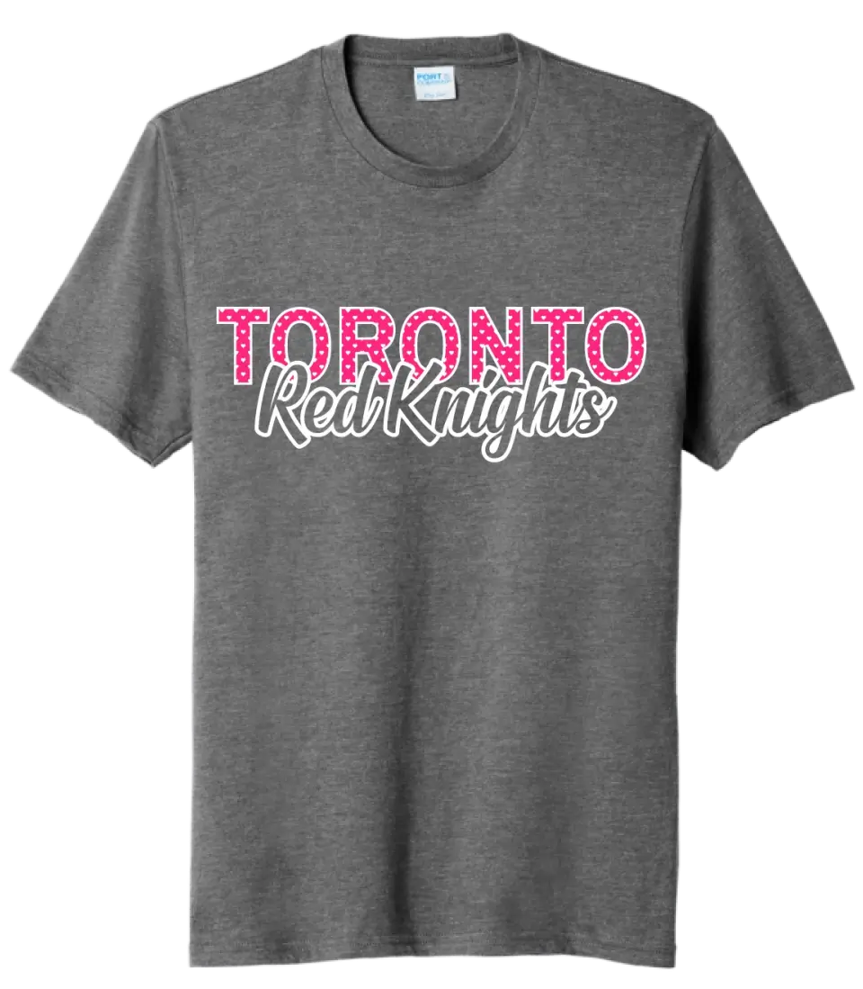 Toronto Red Knights Hearts Tri-Blend Tee
