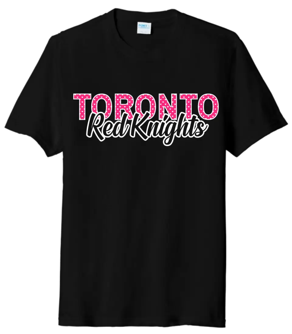 Toronto Red Knights Hearts Tri-Blend Tee