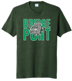 St. Patrick's Day School Logo- Bridgeport Tri-Blend Tee