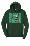 St. Patrick's Day School Logo- Indian Creek Core Fleece Pullover Hooded Sweatshirt