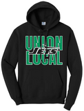 St. Patrick's Day School Logo- Union Local Core Fleece Pullover Hooded Sweatshirt