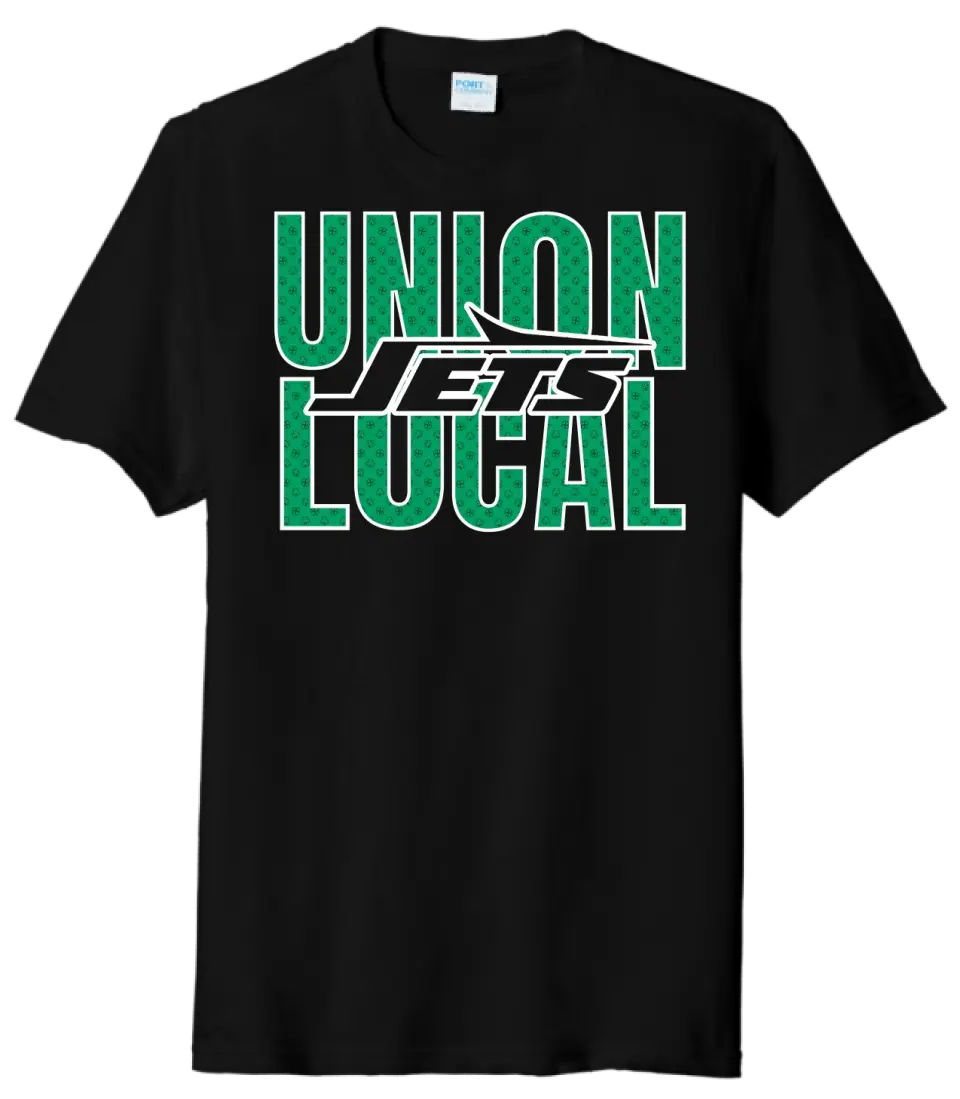St. Patrick's Day School Logo- Union Local Tri-Blend Tee