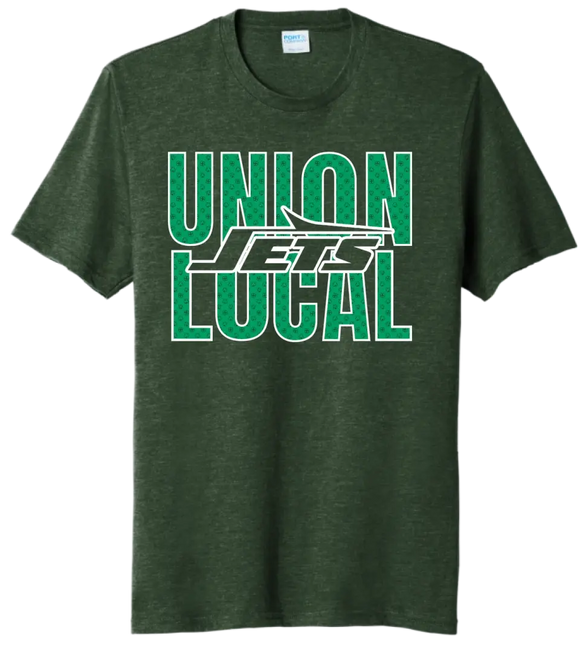 St. Patrick's Day School Logo- Union Local Tri-Blend Tee