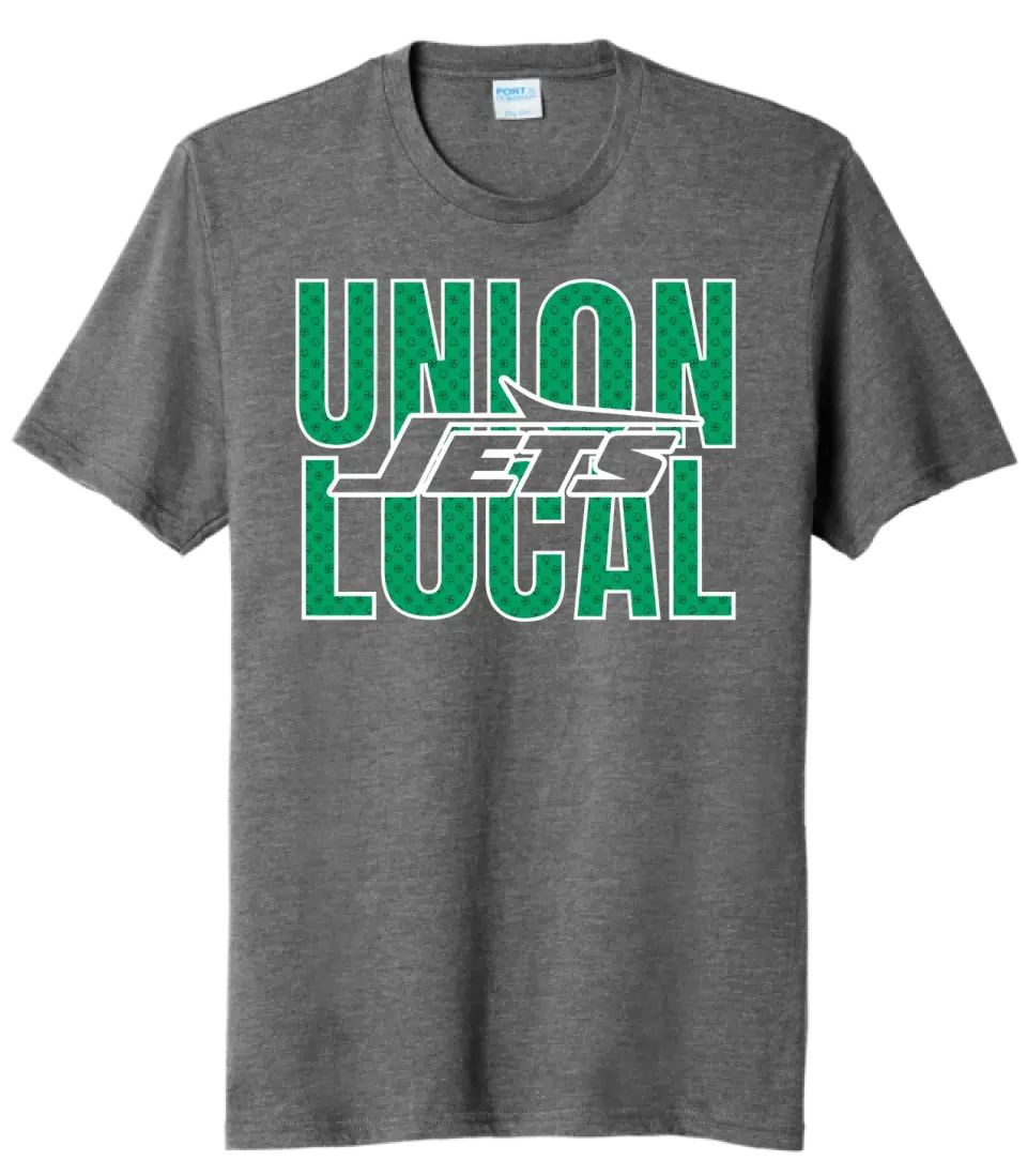 St. Patrick's Day School Logo- Union Local Tri-Blend Tee