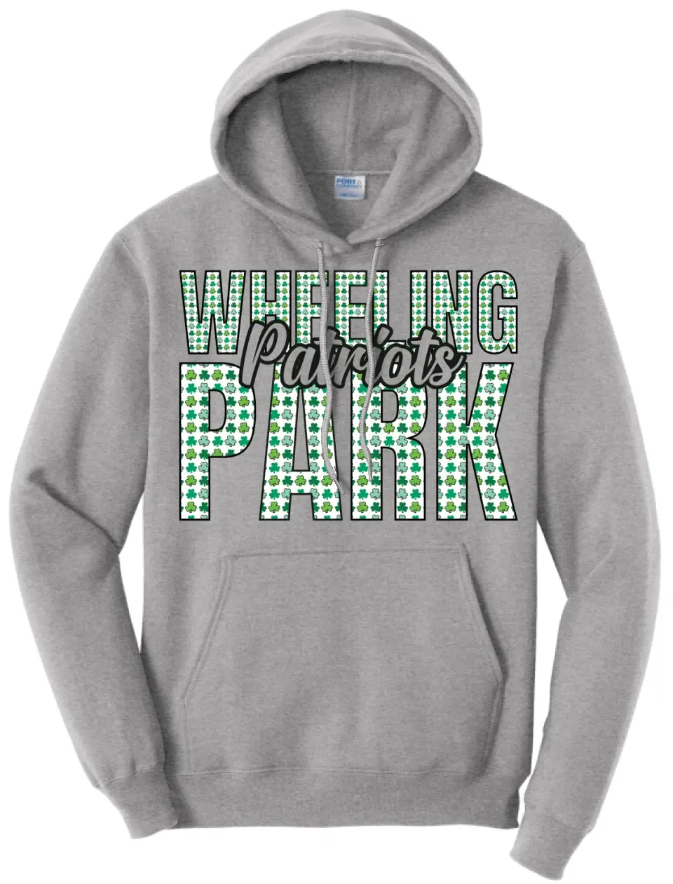 St. Patrick's Day- Wheeling Park Core Fleece Pullover Hooded Sweatshirt