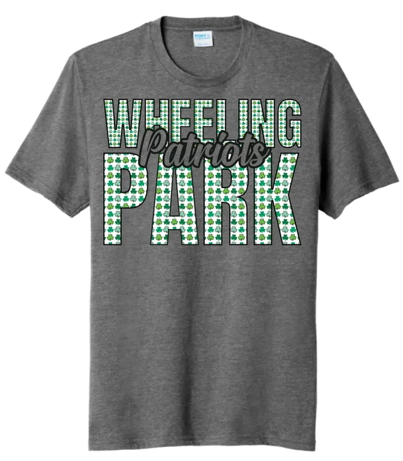 St. Patrick's Day- Wheeling Park Tri-Blend Tee